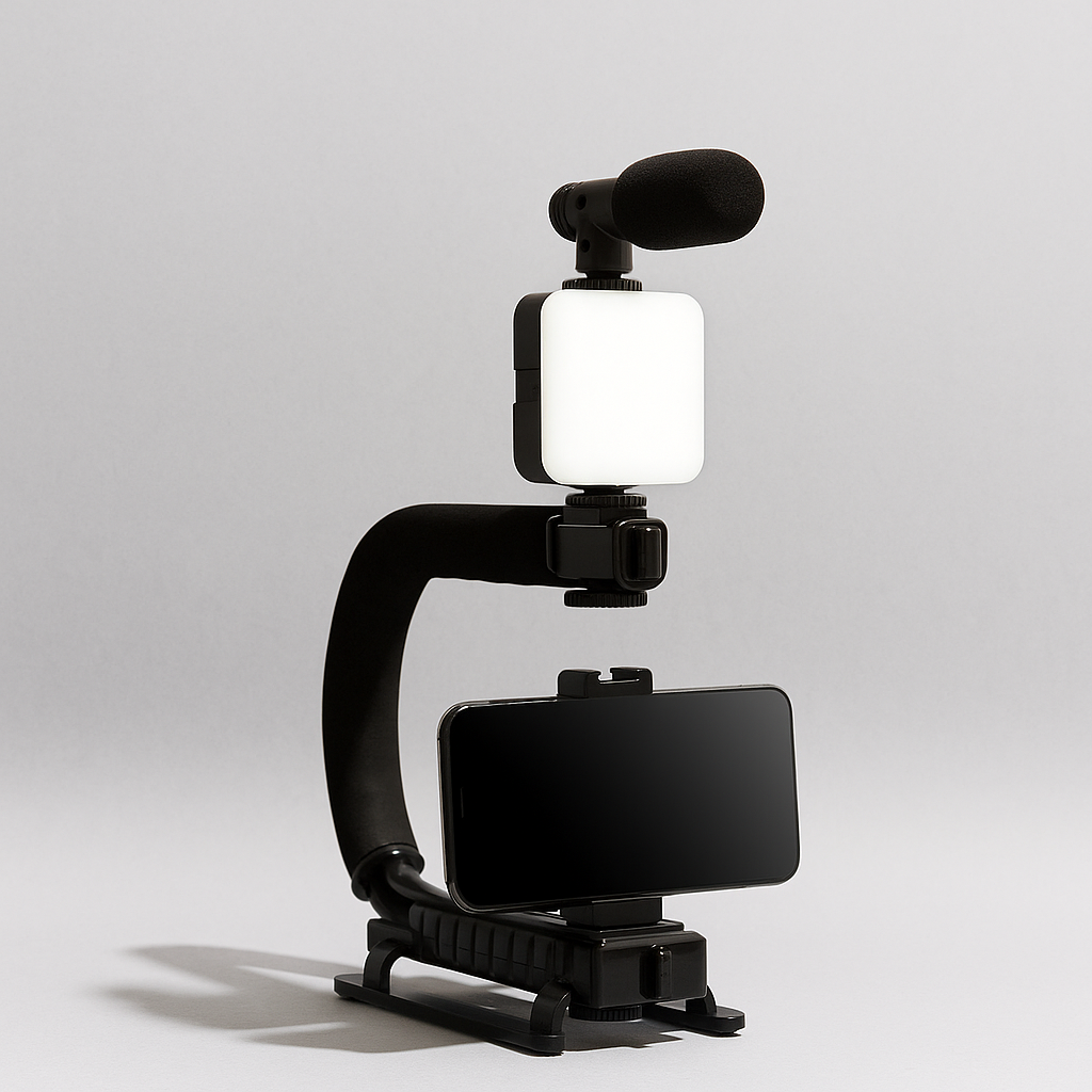 U/C Shape Portable Handheld Video Maker Kit