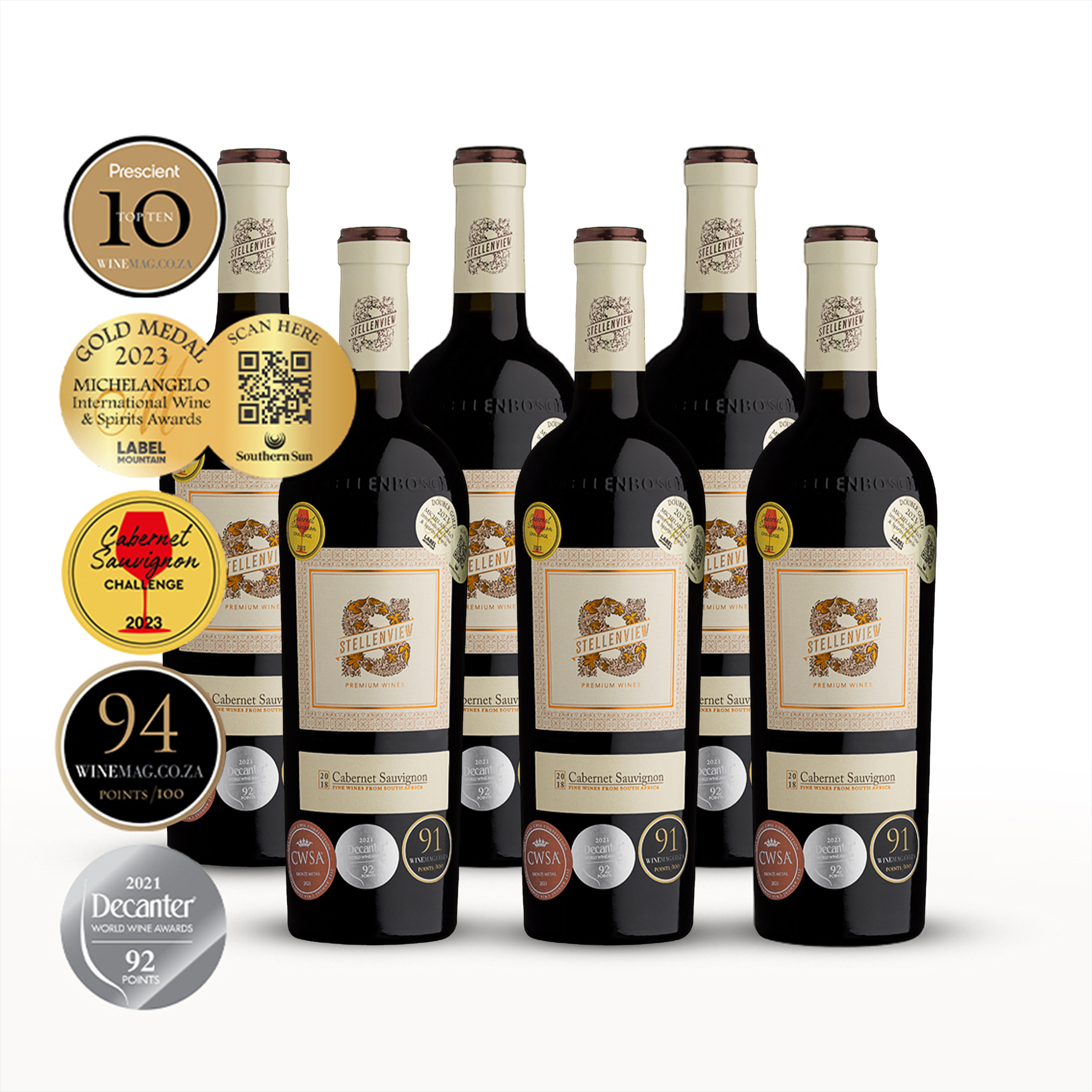 6x Reserve Cabernet Sauvignon 2018