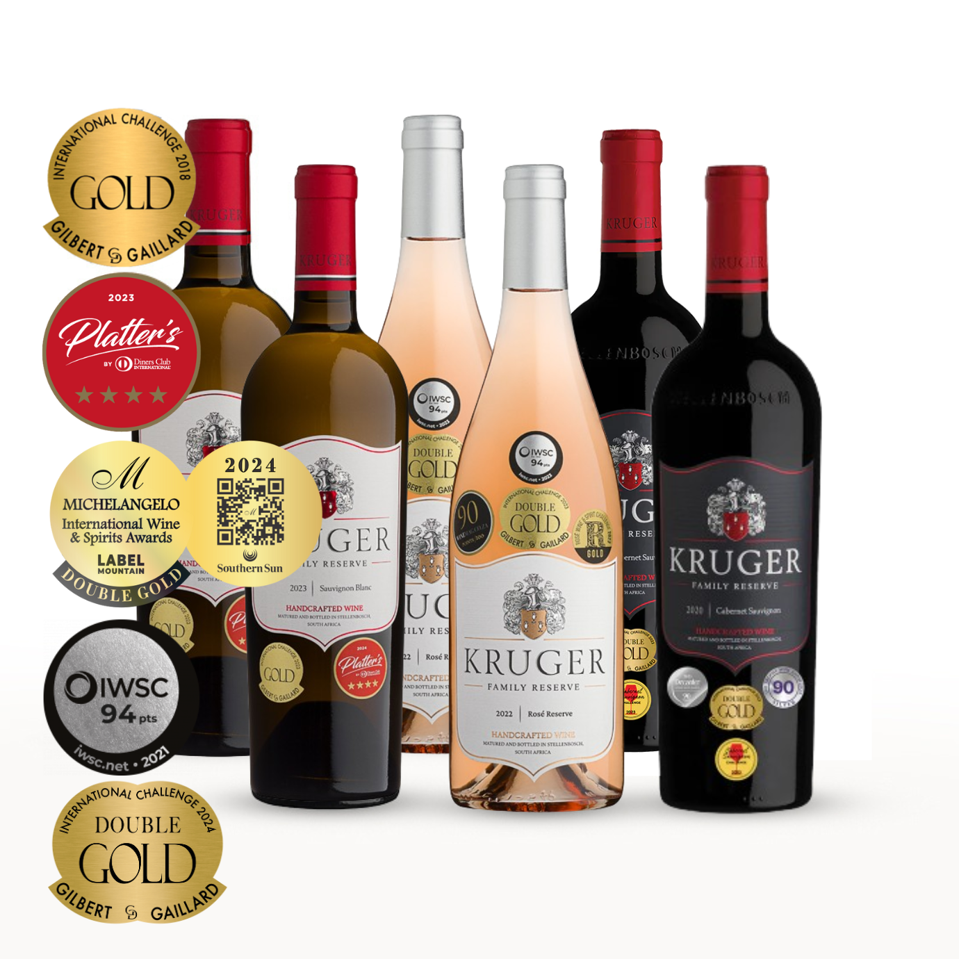 Cabernet Sauvignon, Rose, and Sauvignon Blanc Mixed Case