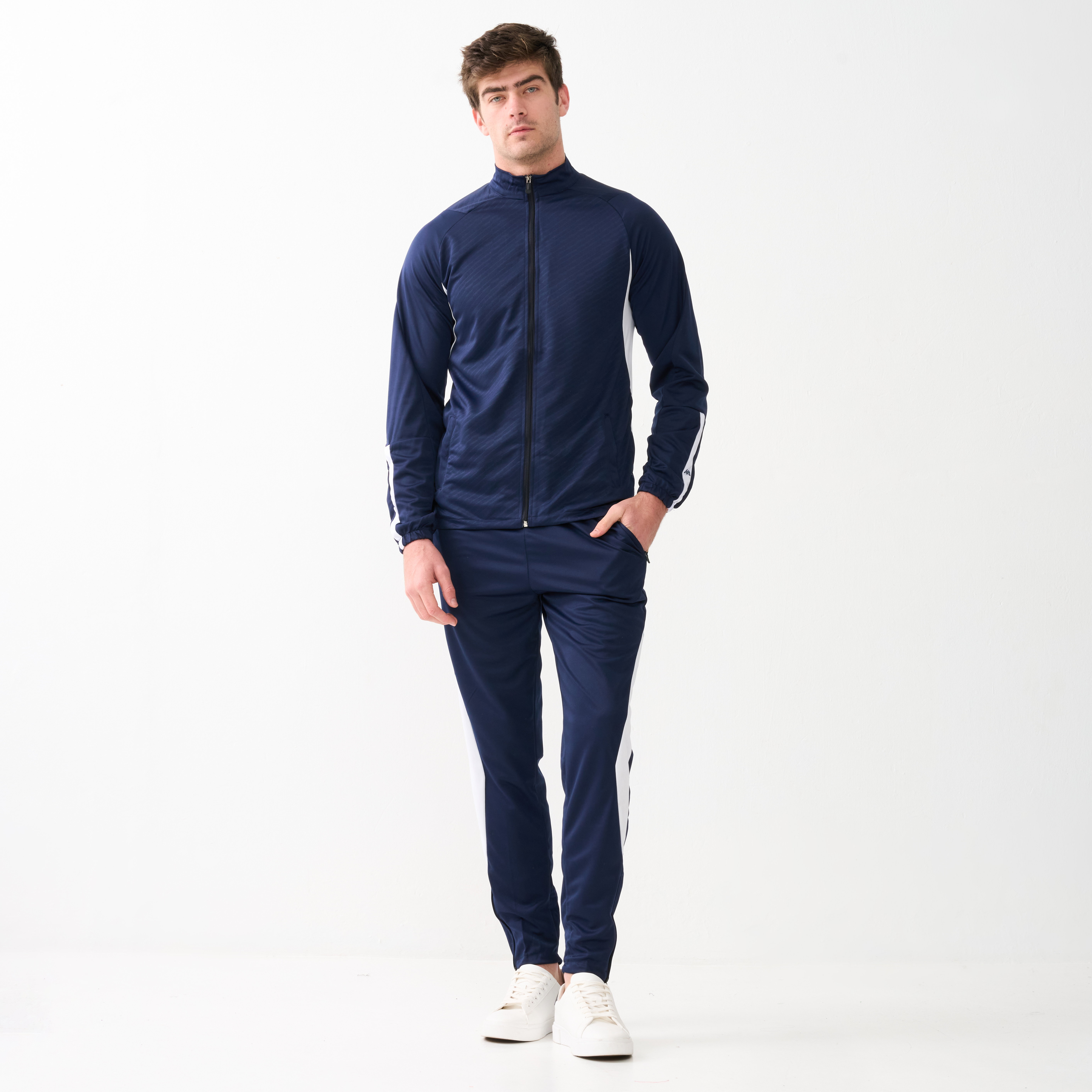 Navy/White