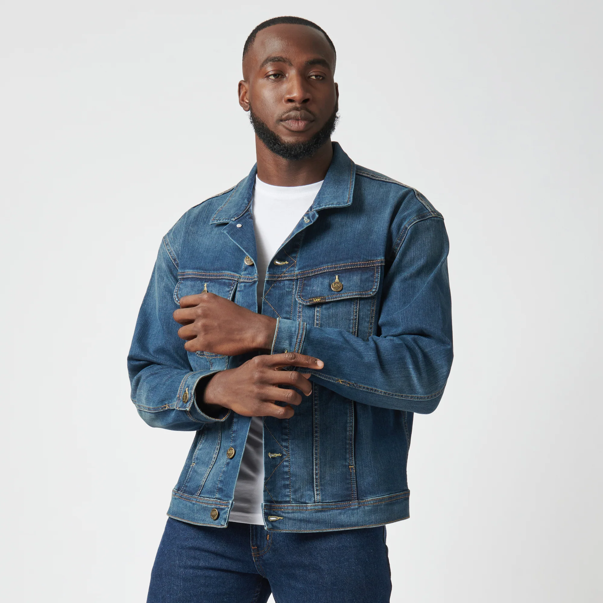 46% off on Lee Men's Rider Denim Jacket | OneDayOnly
