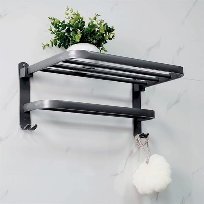 50% off on 2-Tier Collapsible Towel Rack | OneDayOnly
