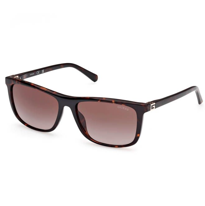 Men's Thin Frame Rectangle Sunglasses