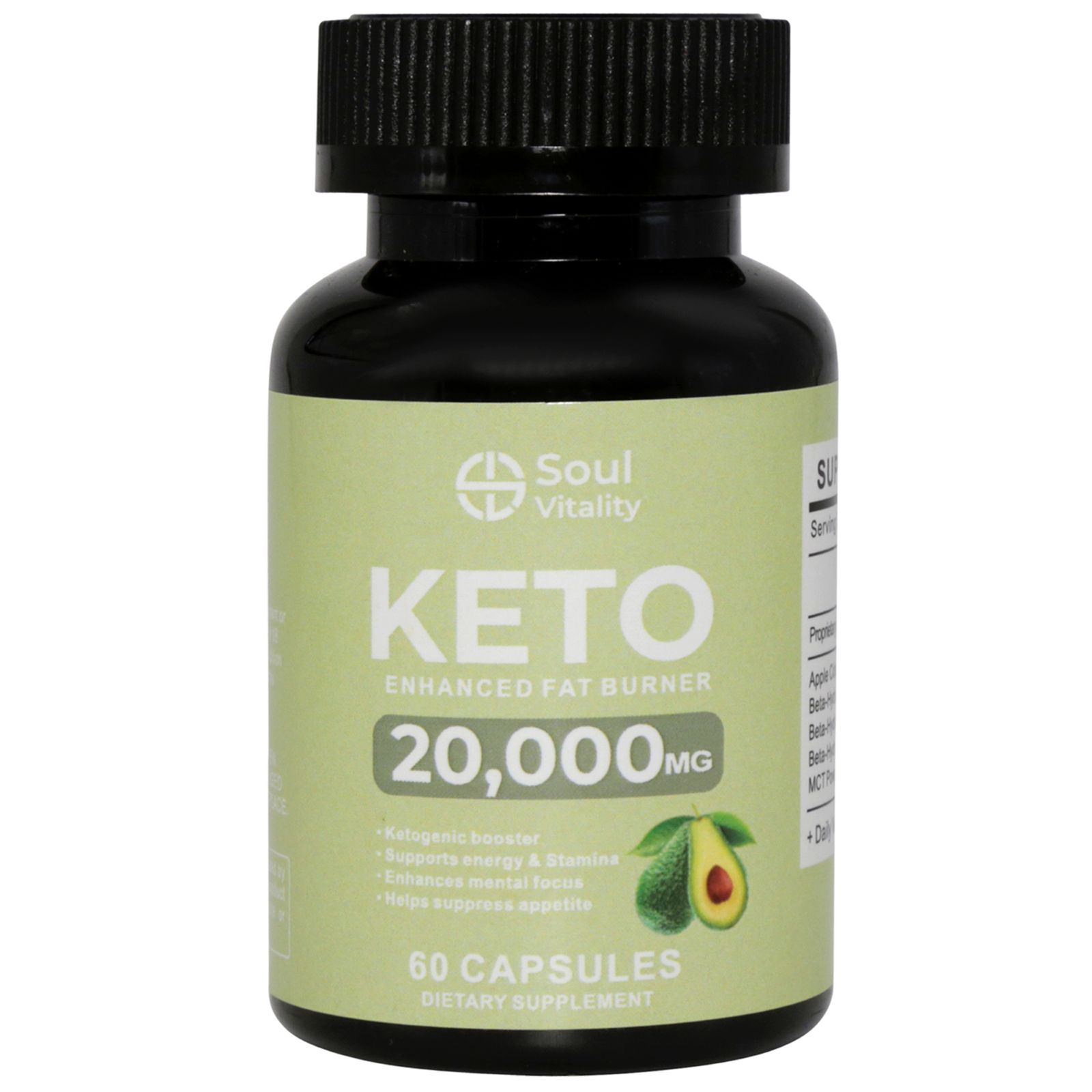 Keto Enhanced Fat Burner Capsules (60's)