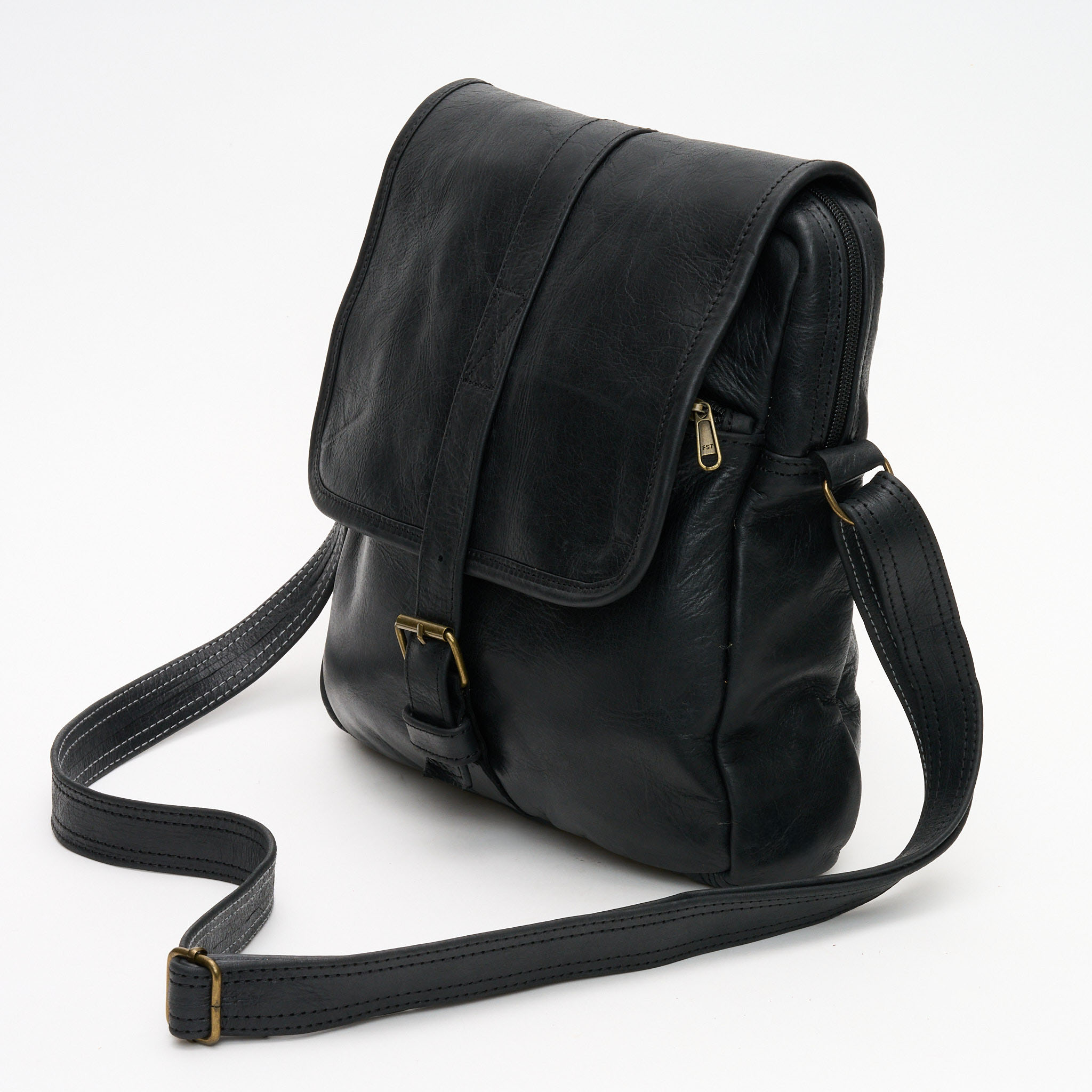 Genuine Leather Heritage Messenger Bag