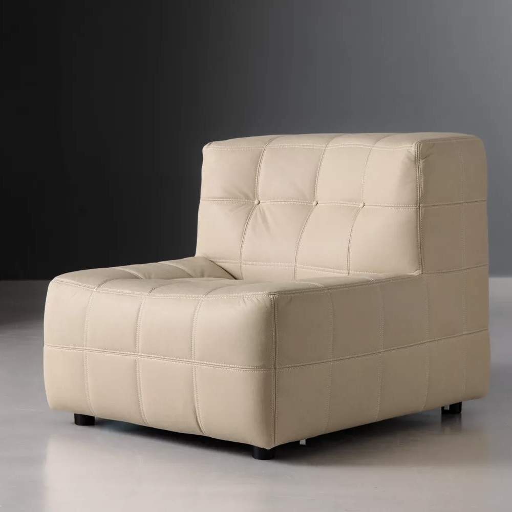 Full-Grain Leather Chair