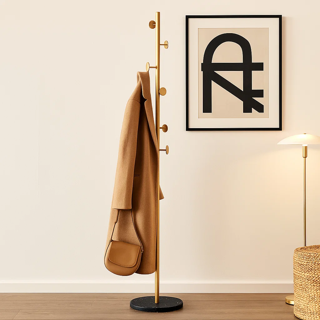 50% off on Luxe Home 7-Hook Metal Coat Rack | OneDayOnly
