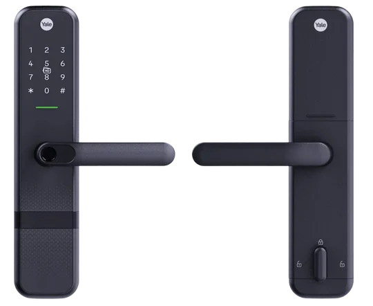 Zuri Smart Biometric Door Lockset, Bluetooth, Fingerprint, PIN, RFID Cards and Key