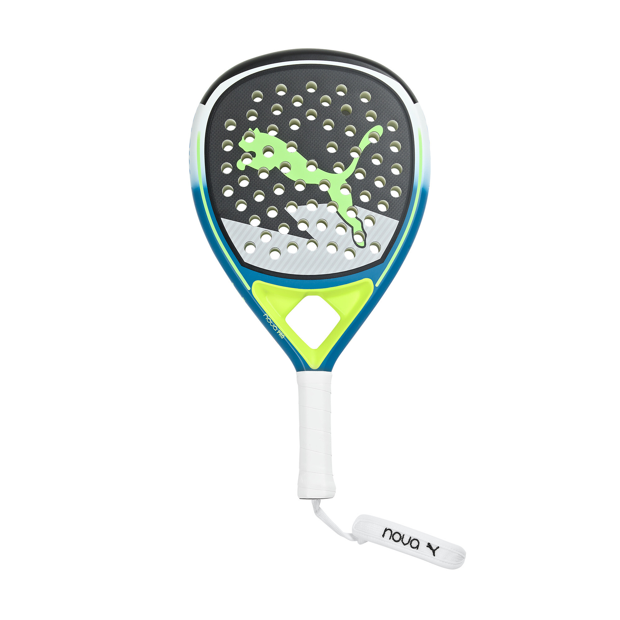 Nova Elite Pro Hybrid Black Glacial Teardrop Padel Racket
