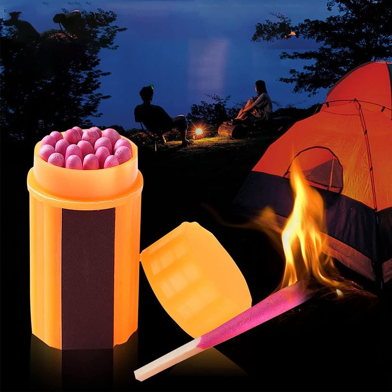2x 20pcs Windproof and Waterproof Matches