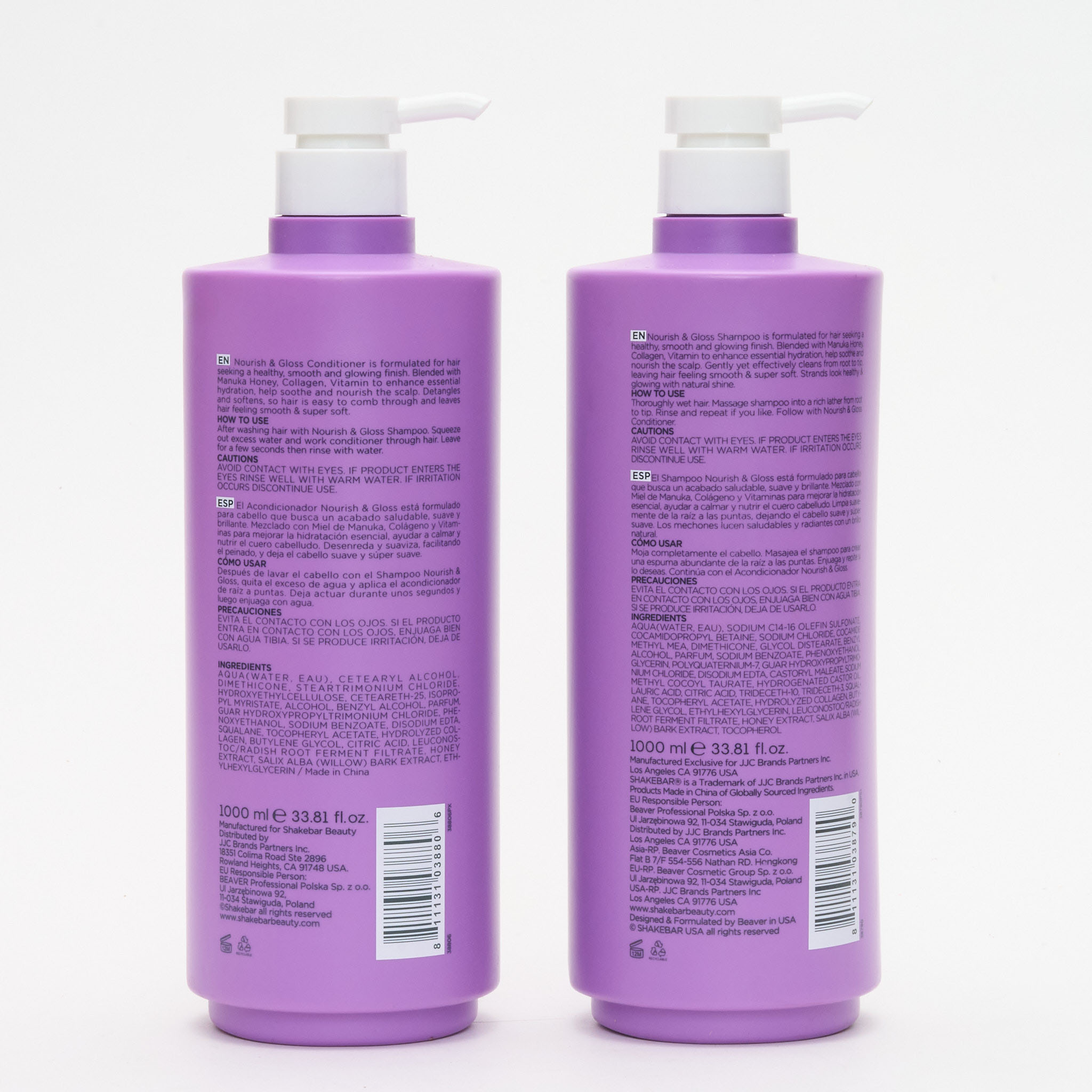 43% off on 1L Shampoo and Conditioner Set | OneDayOnly