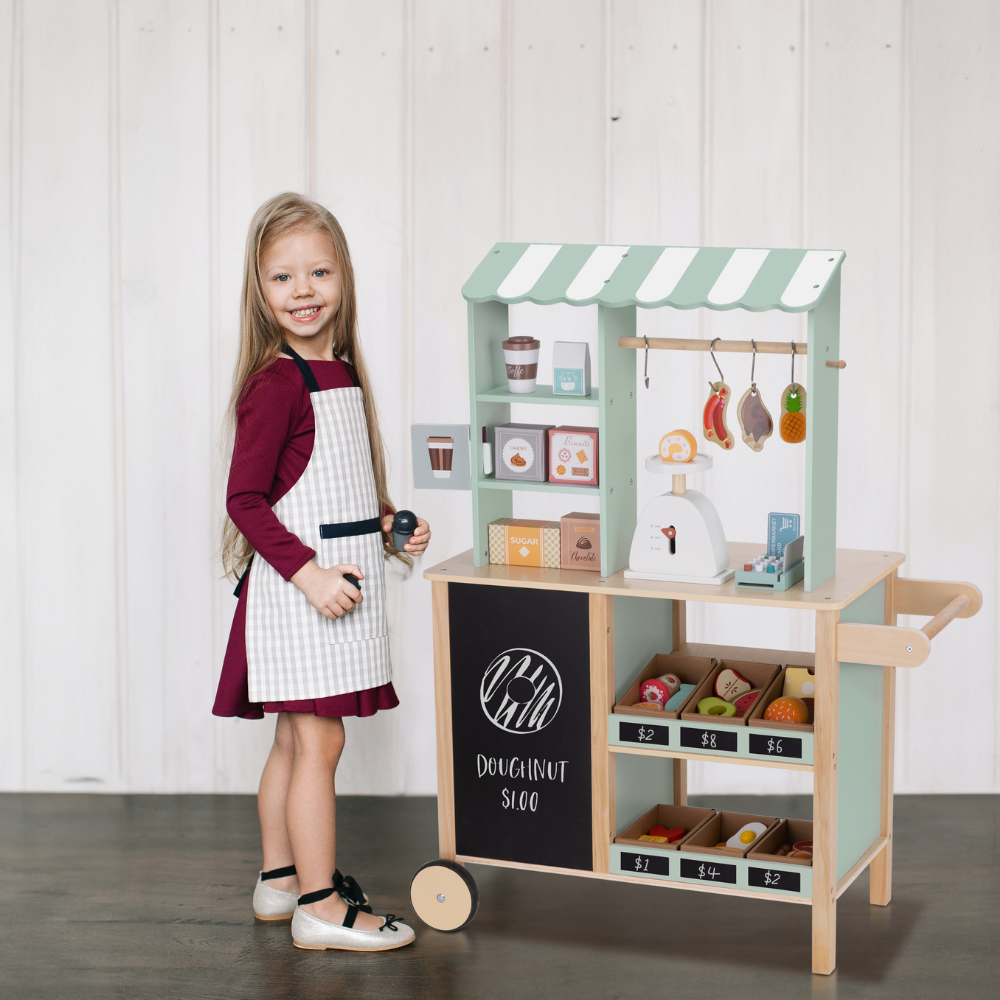 Pretend and Play Wooden Playset