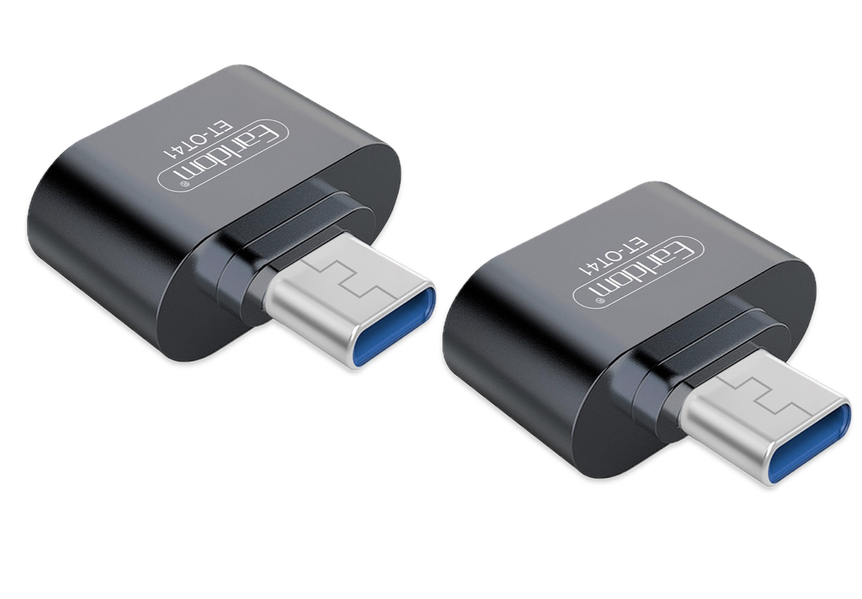 2x USB to Type-C On The Go Converters