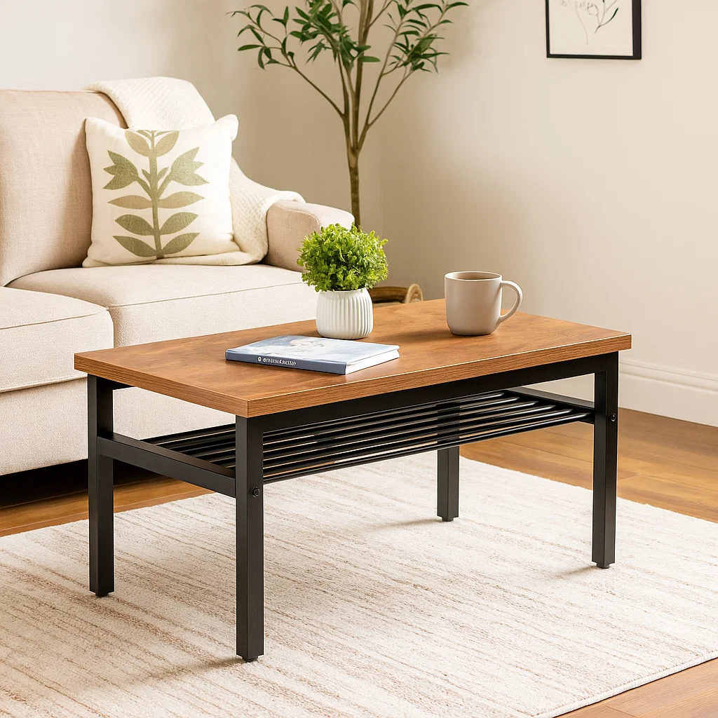 2-Tier Java Modern Coffee Table