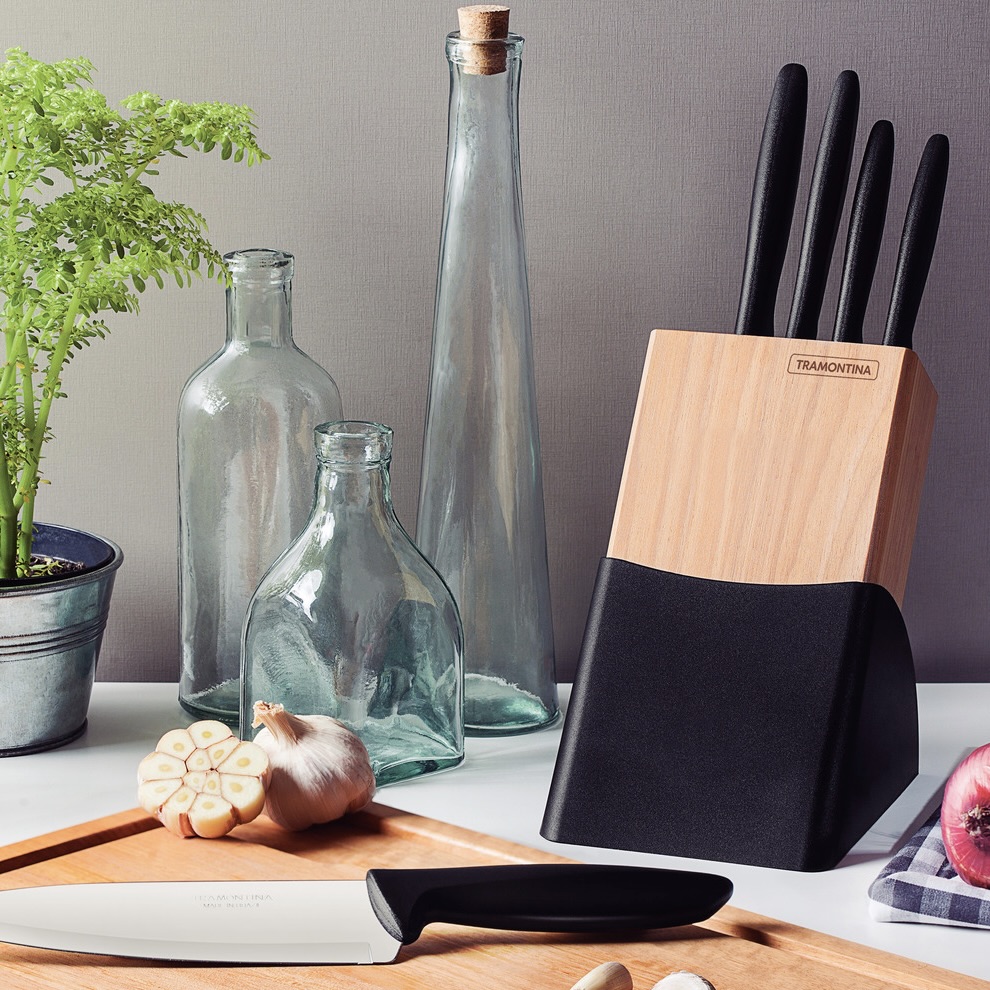 6-Piece Stainless Steel Knife Set