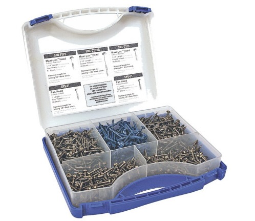 675-Piece Pocket-Hole Screw Project Kit