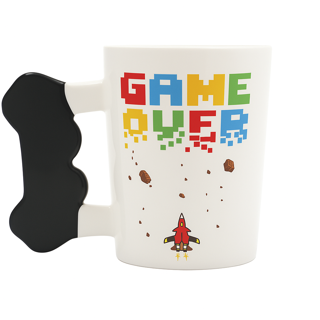 46% off on GameSip Tall Retro Gamer Mug | OneDayOnly