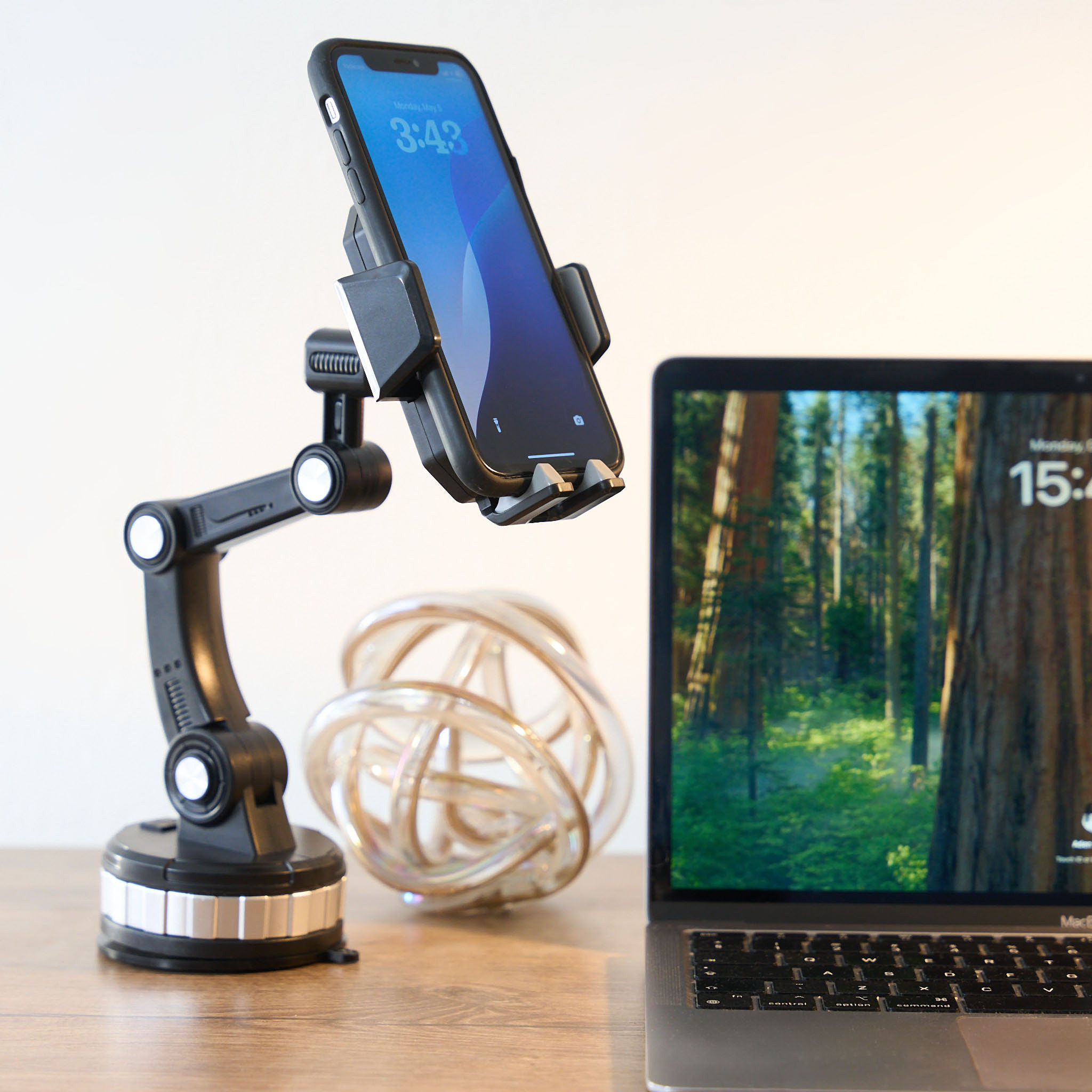 360-Degree Universal Car Suction Cup Phone Holder