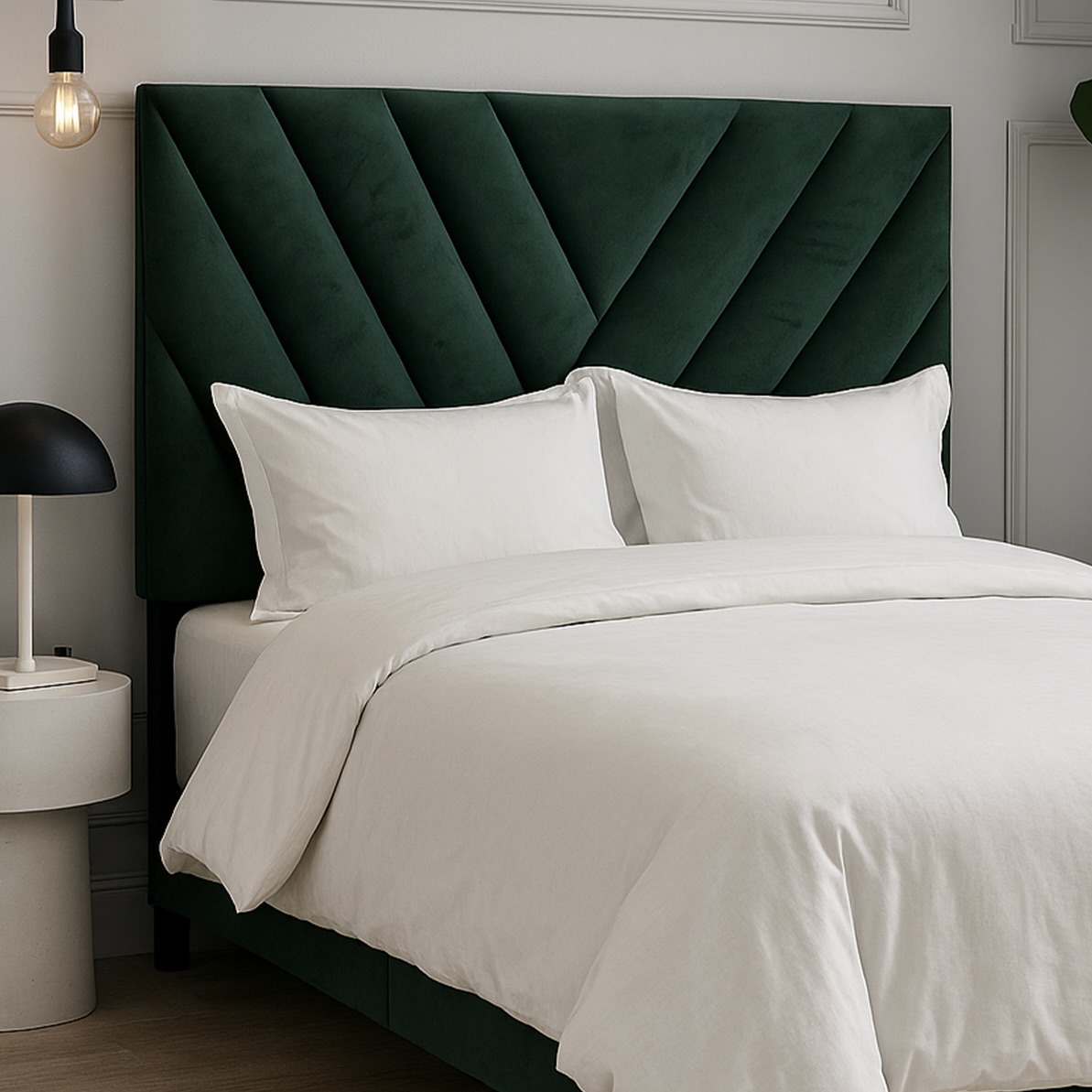 Jasmine Diagonal Panel Headboard