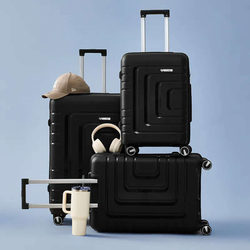60% off on 3-Piece Hard Shell Luggage Set | OneDayOnly