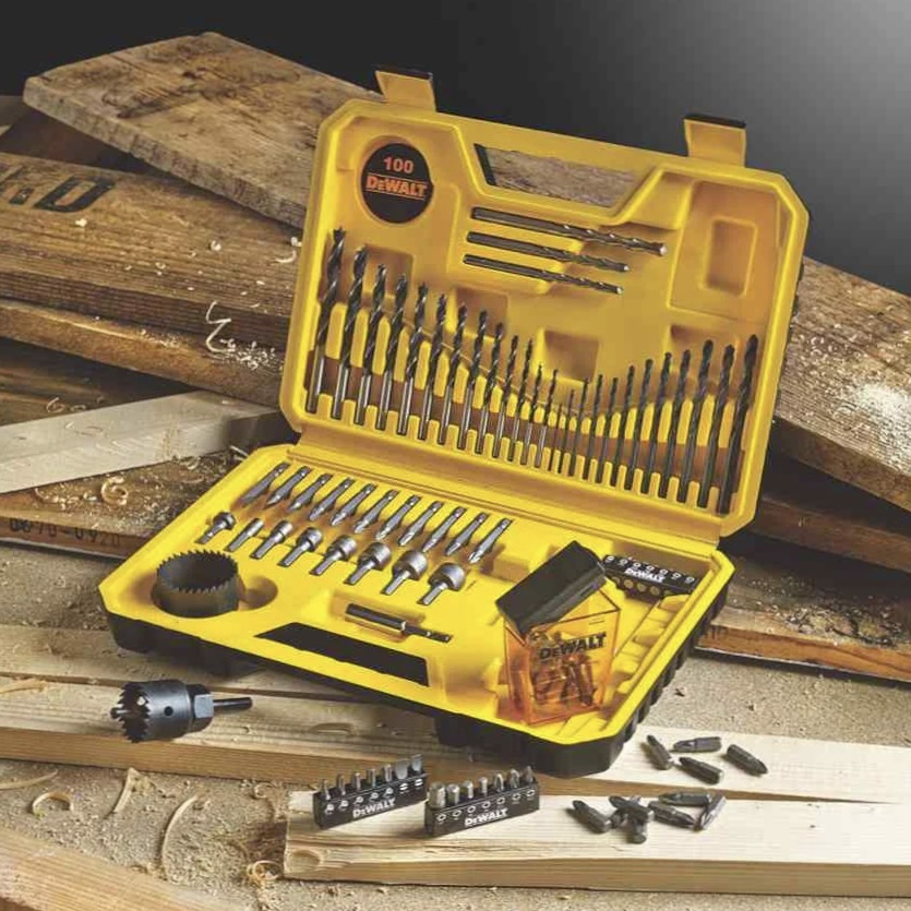 100-Piece Drill Drive Set (Model: DT71563-QZ)