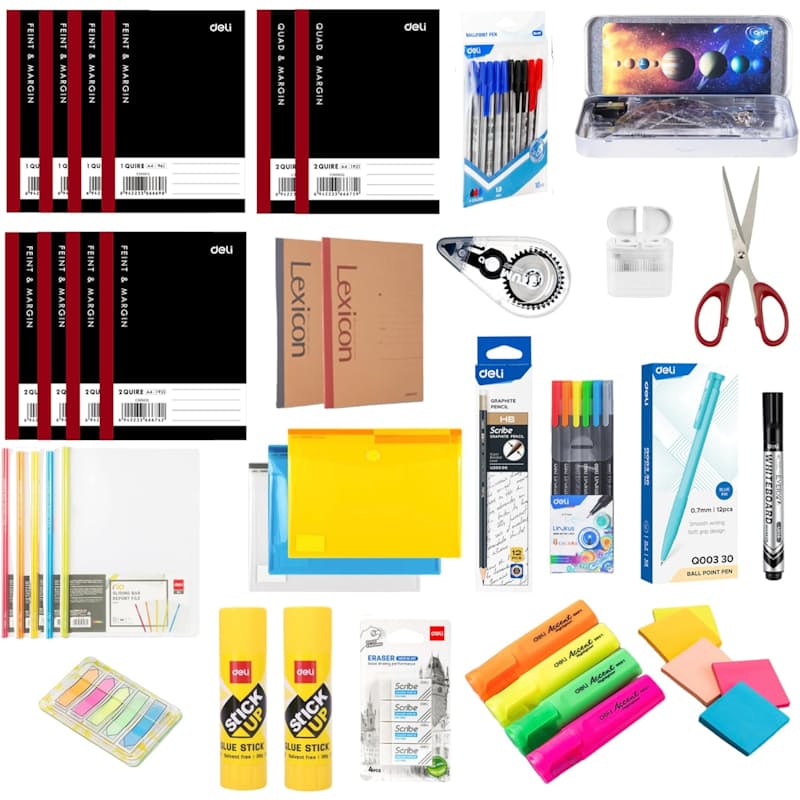 Primary or High-School Preparation Stationery Box Primary or High-School Preparation Stationery Box