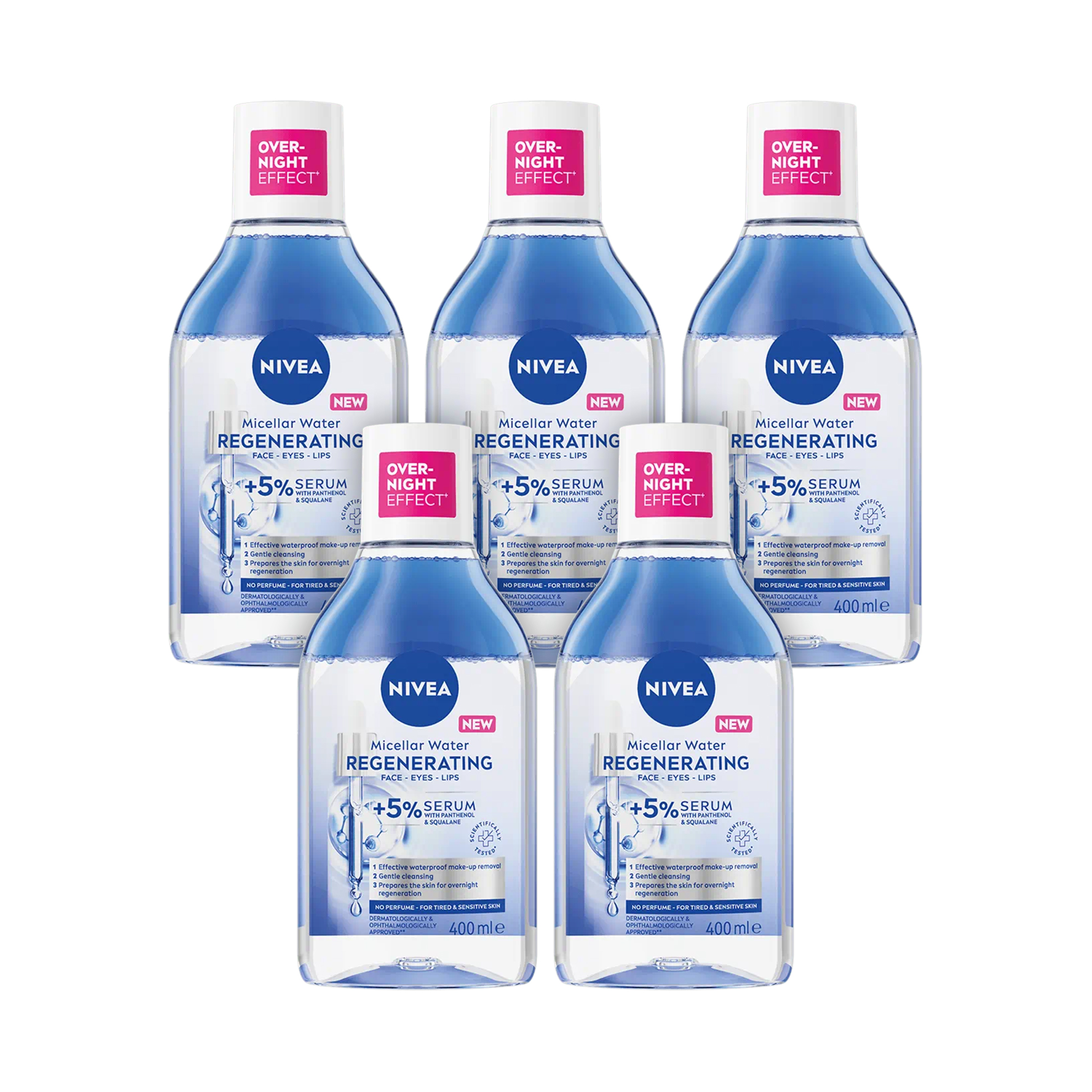 5x 400ml Micellar Waters