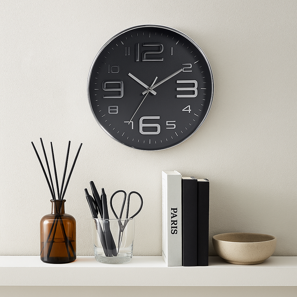 43% off on Glimirror 30cm Wall Clock | OneDayOnly