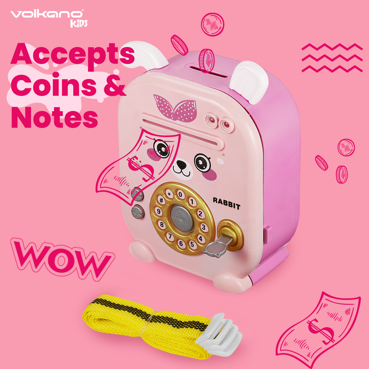 34% off on Volkano Kids Money Saving Vault | OneDayOnly