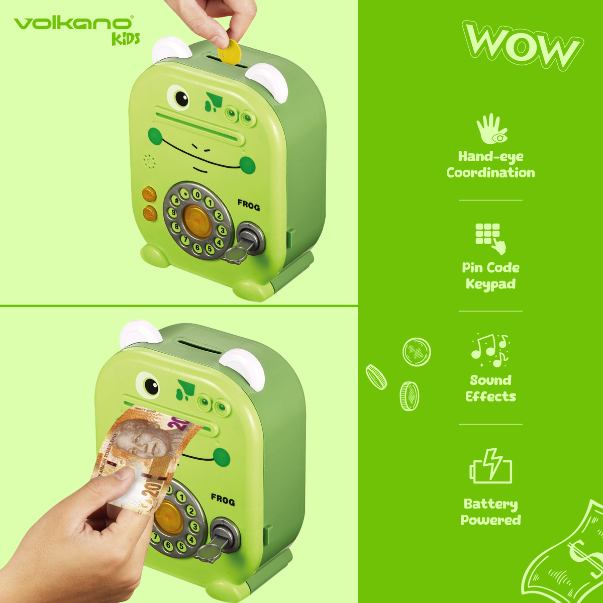34% off on Volkano Kids Money Saving Vault | OneDayOnly