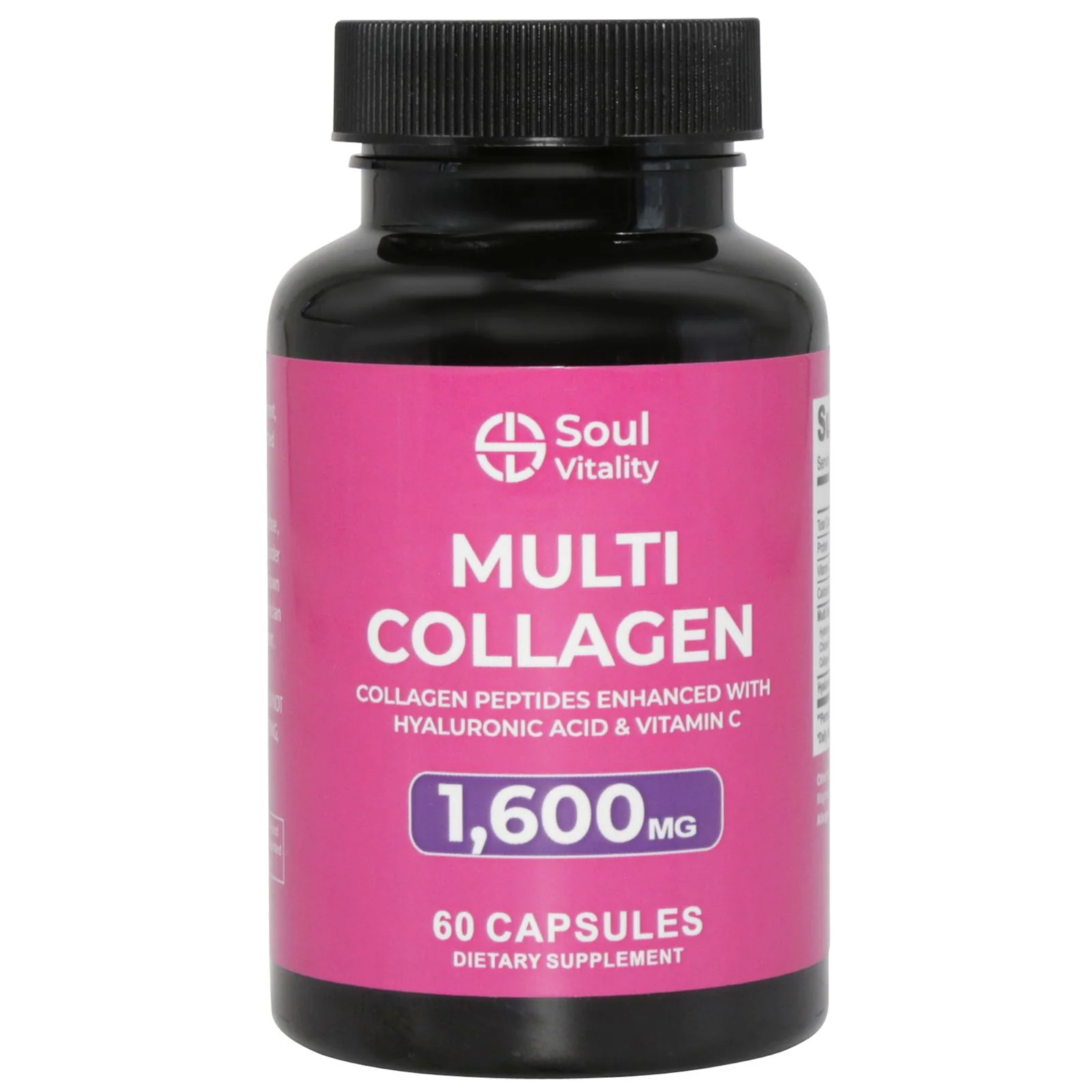 Multi Collagen with Hyaluronic Acid & Vitamin C Capsules (60's)