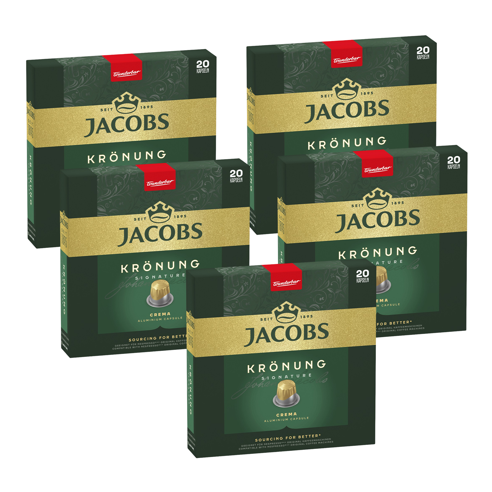 Kronung Crema Intensity 6 - Bundle Contents