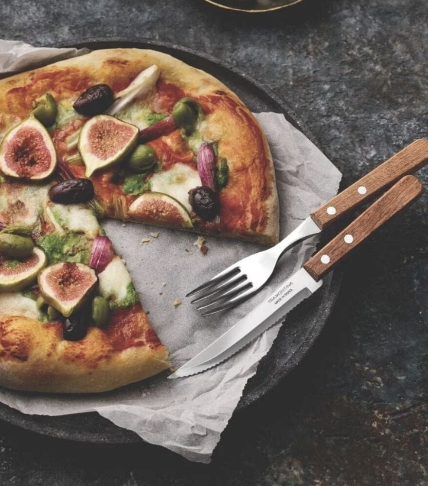 12-Piece Stainless Steel Tableware Braai Set