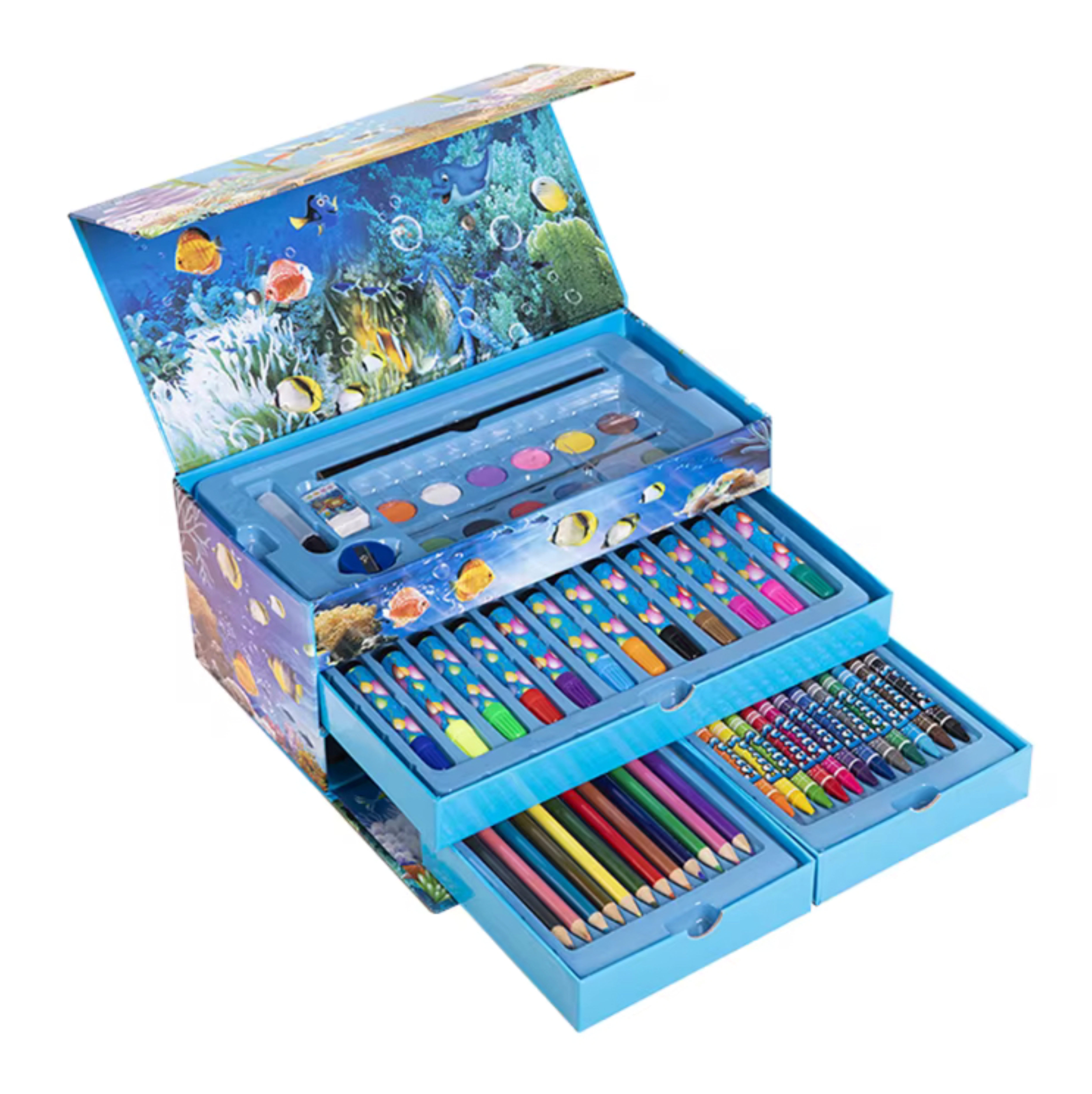 50% off on 54-Piece Art Set with Carry Case | OneDayOnly