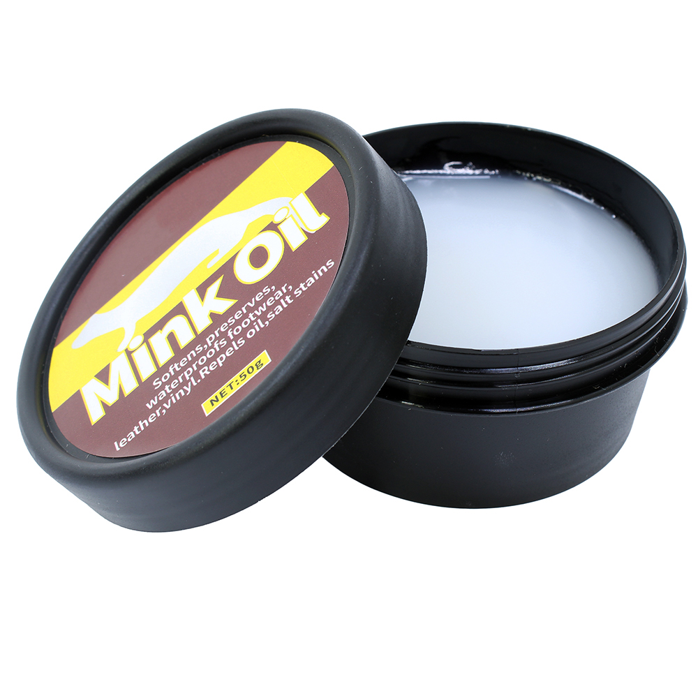 Leather Mink Oil Lanolin Premium Leather Care Conditioner and Restorer