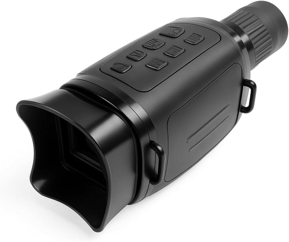 48 MP 1080P 16x Zoom Digital Night Vision Monocular with HD Video