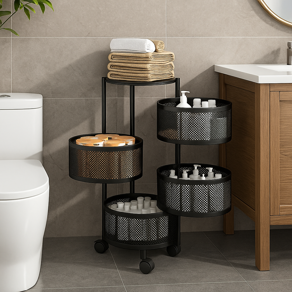 35% off on 4-Tier Rotating Storage Rack | OneDayOnly