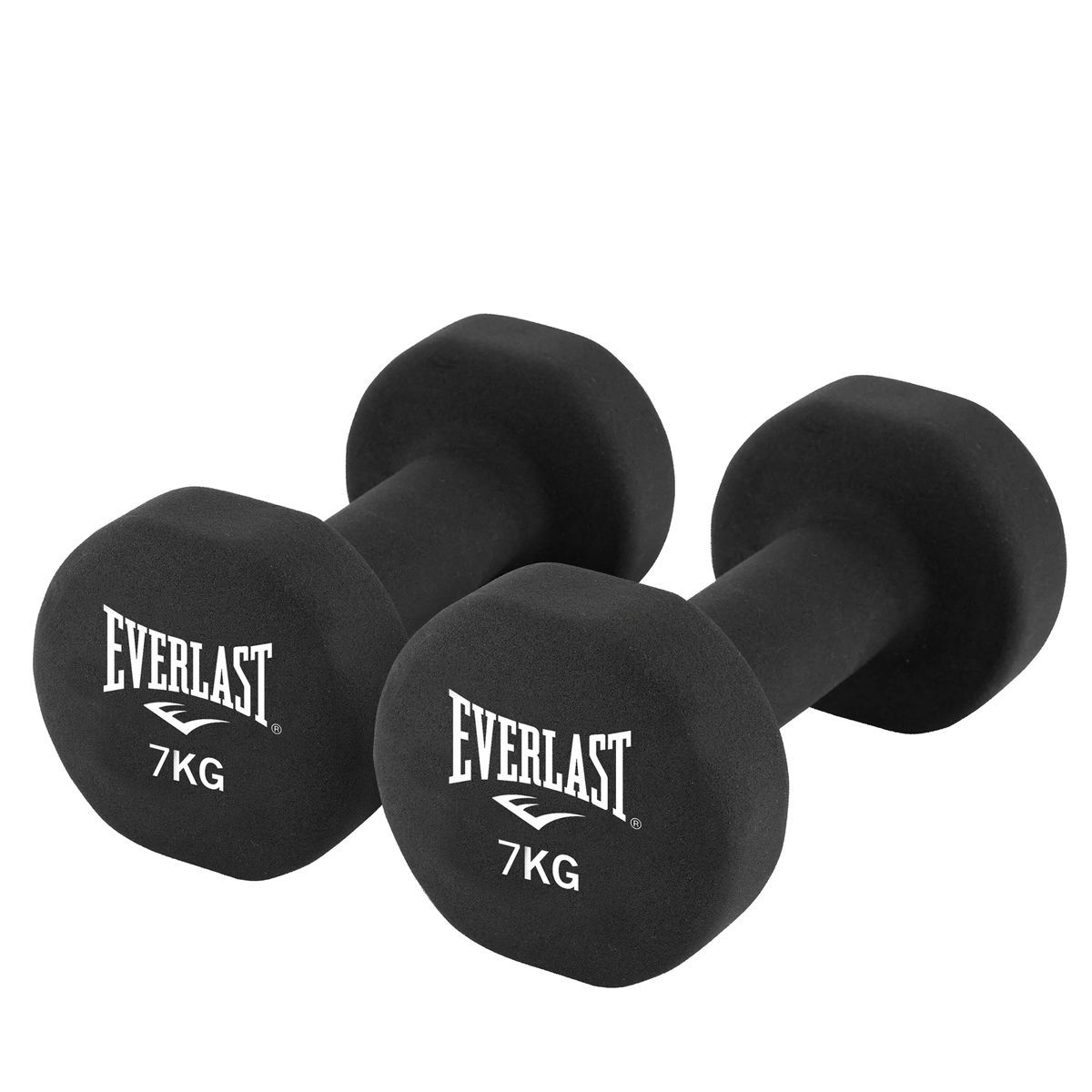 2x 7kg Neoprene Coated Dumbbells