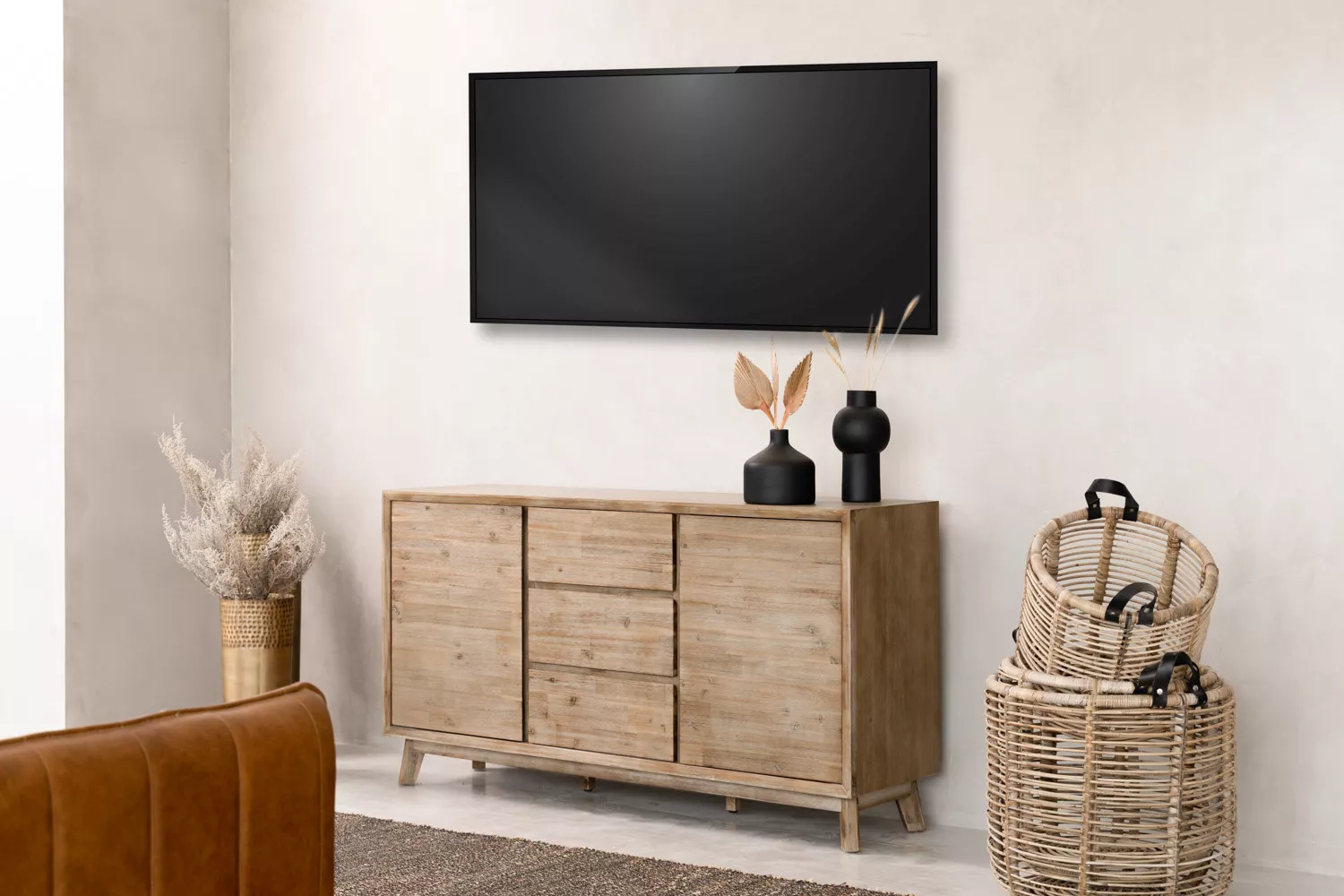 R3,800 off on Peyton Acacia Wood Sideboard | OneDayOnly