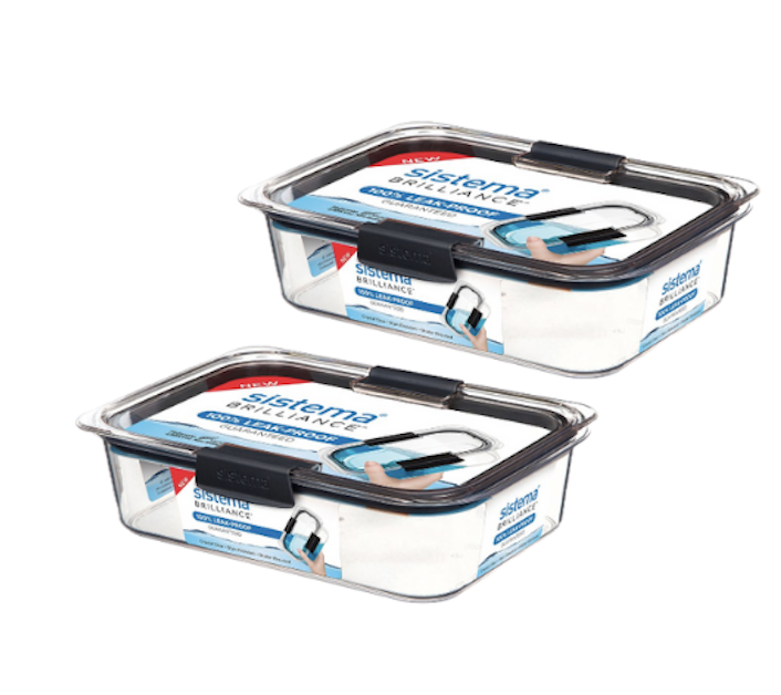 31% off on Sistema 2 x 2L Leak-Proof Container | OneDayOnly