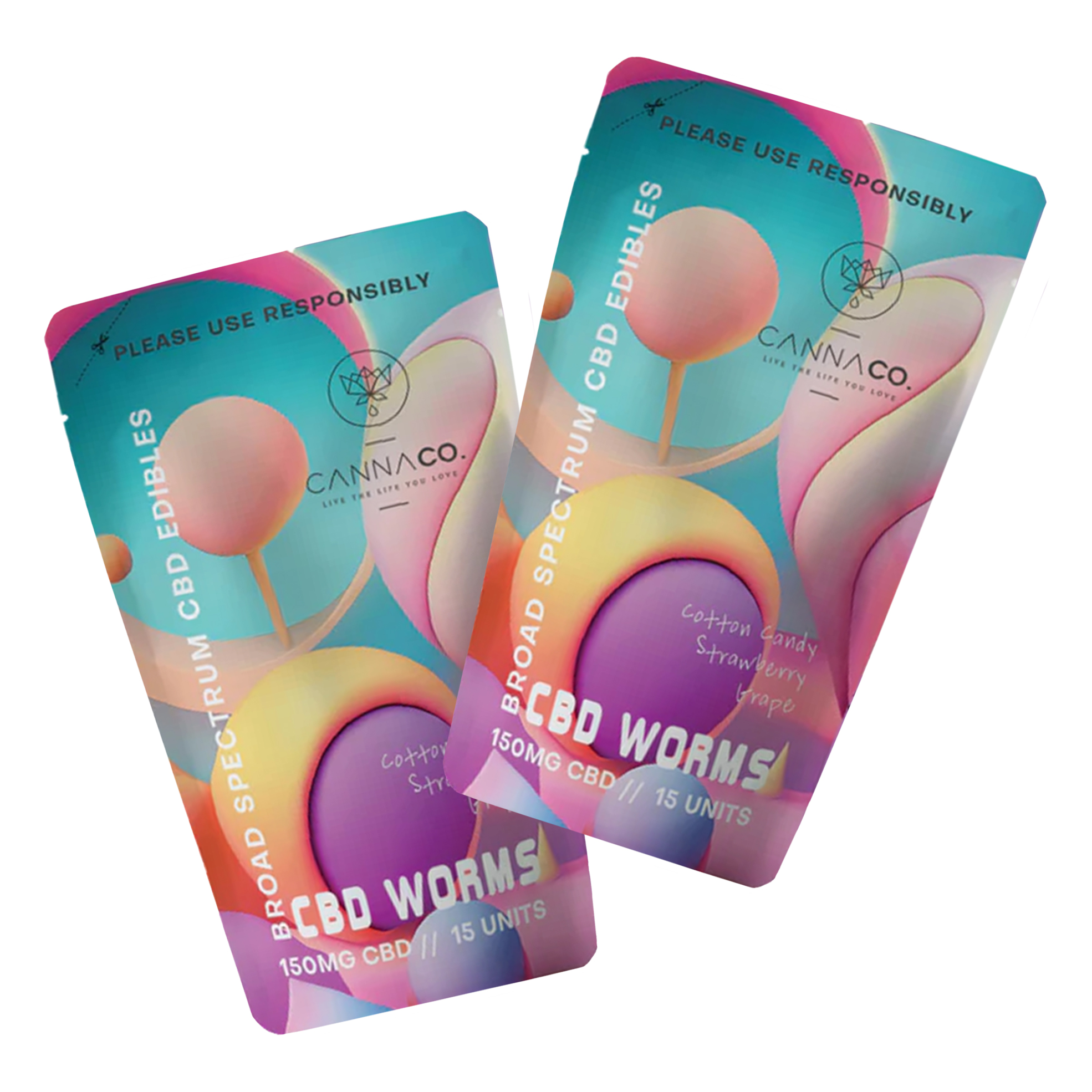 2x CBD Soft Gummy Pouches