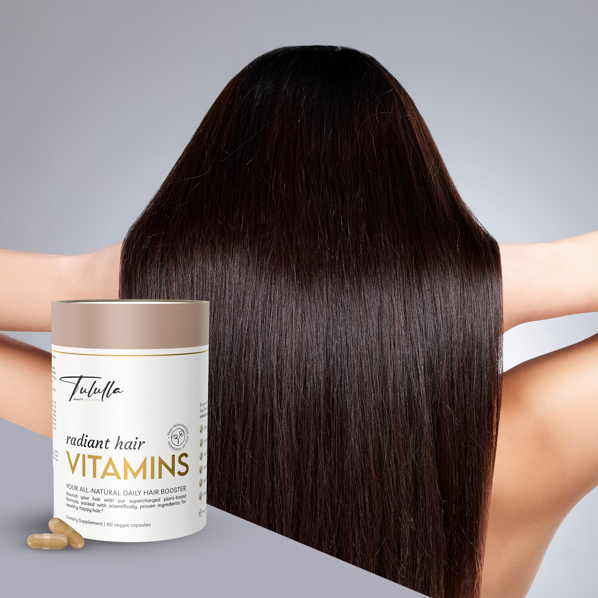 Radiant Hair Vitamins (60's)