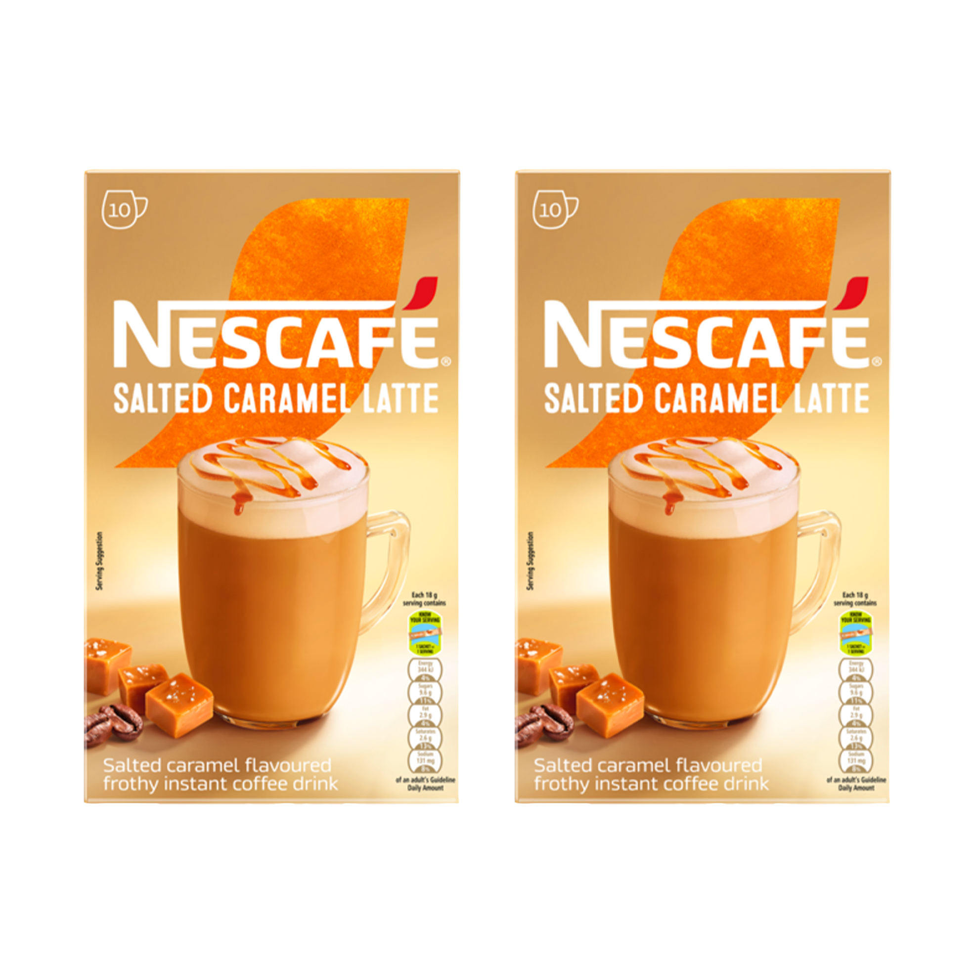 2x 10's Latte Sachets