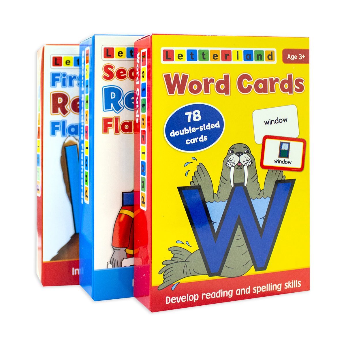 3x Sets of Assorted Phonics Flashcards