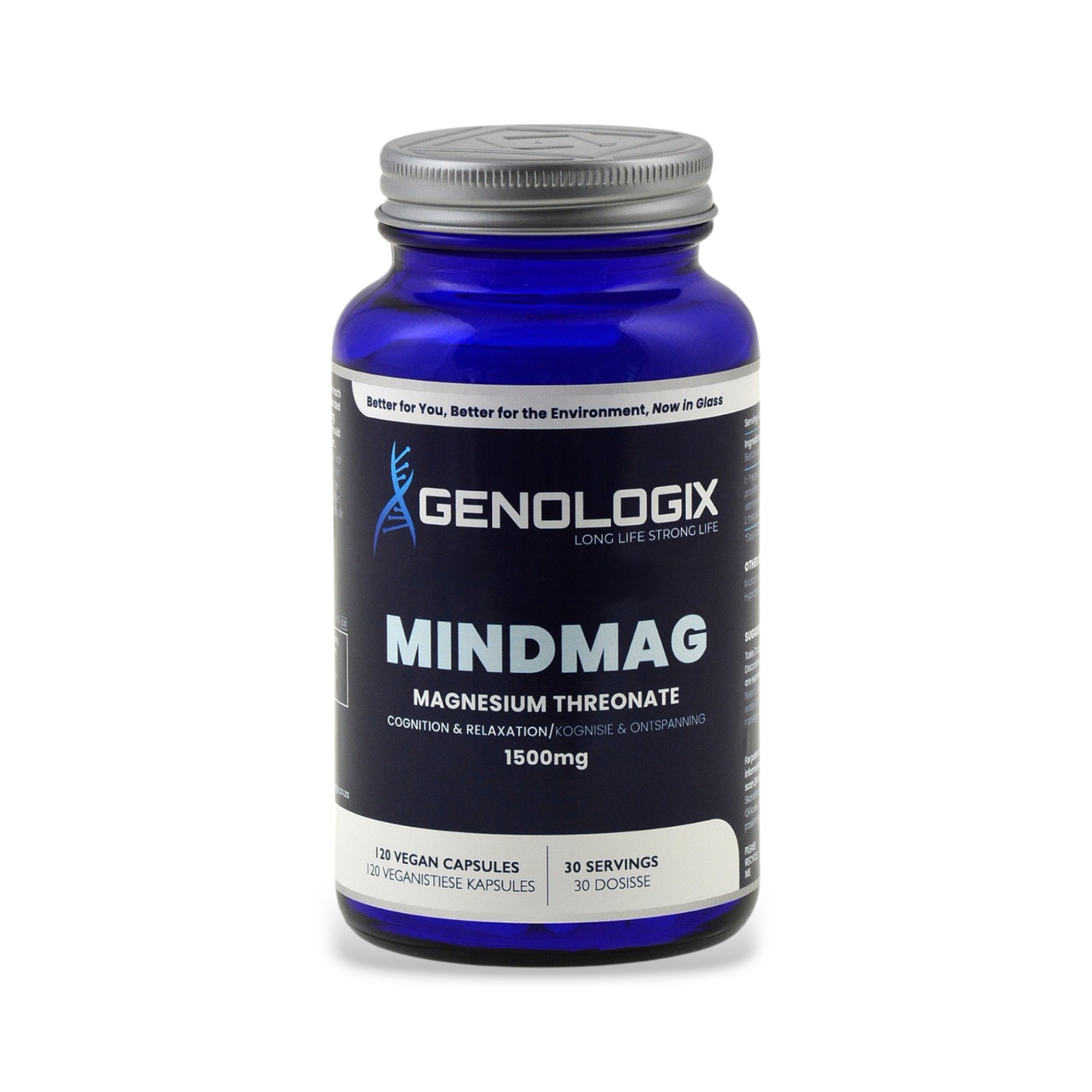 1500mg Mag L-Threonate MindMag Capsules (120's)