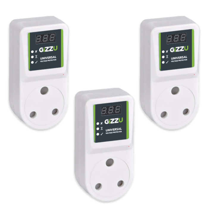 3x 16A Surge Protectors