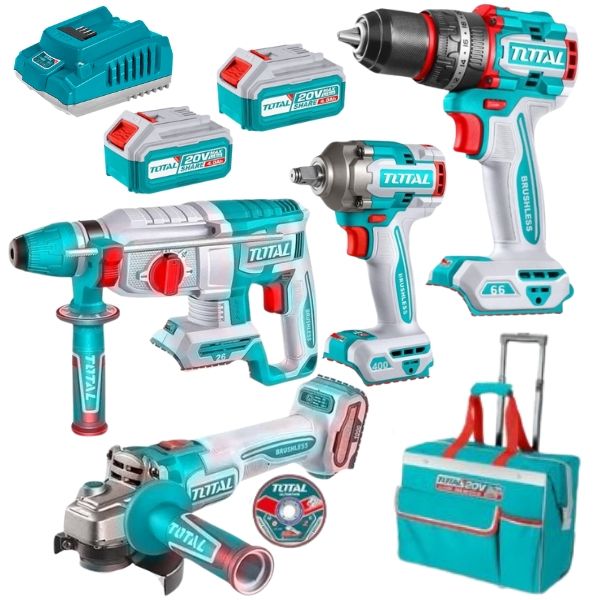 5-Piece Powertool Kit Set