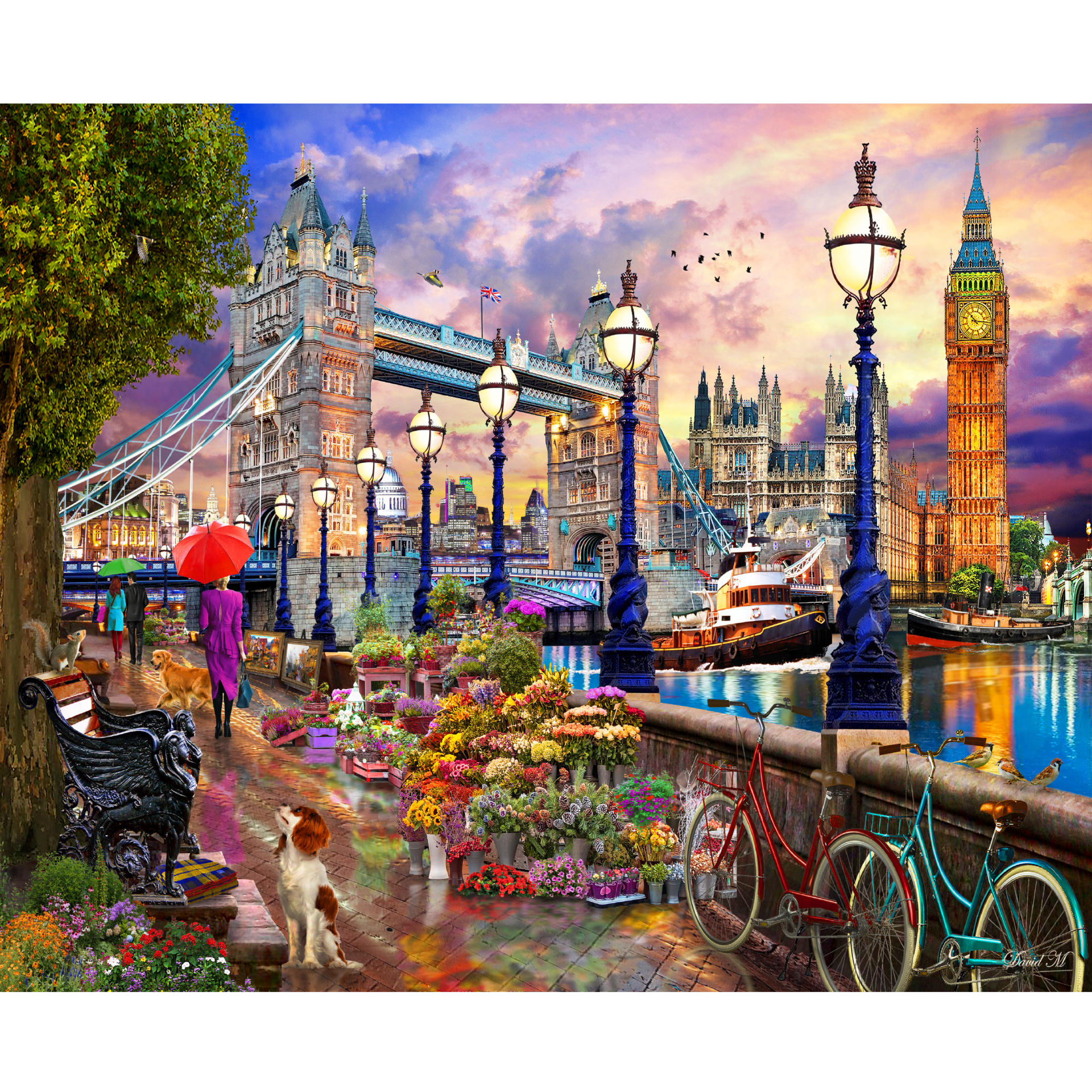 1000-Piece London Promenade