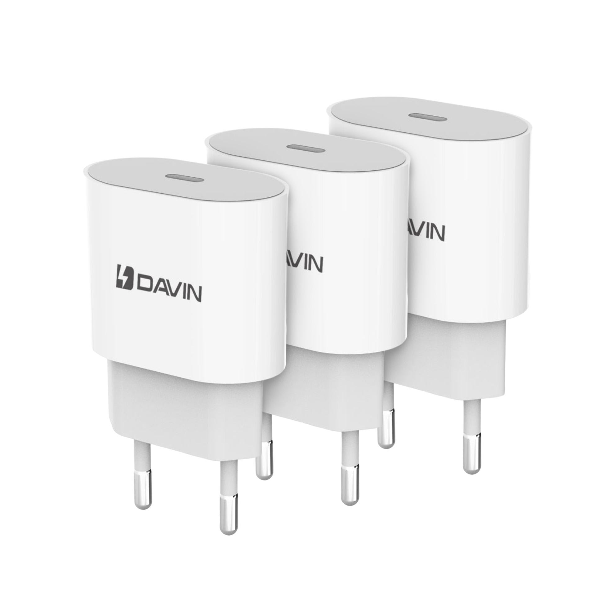 3x 20W PD Charging Blocks