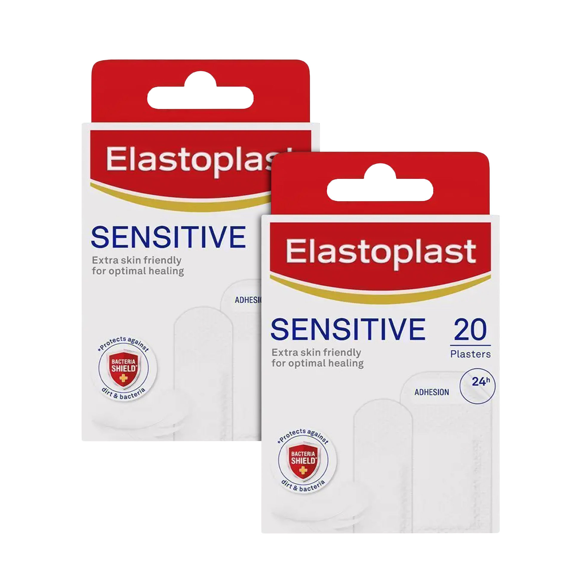 2x 20's Sensitive Plasters